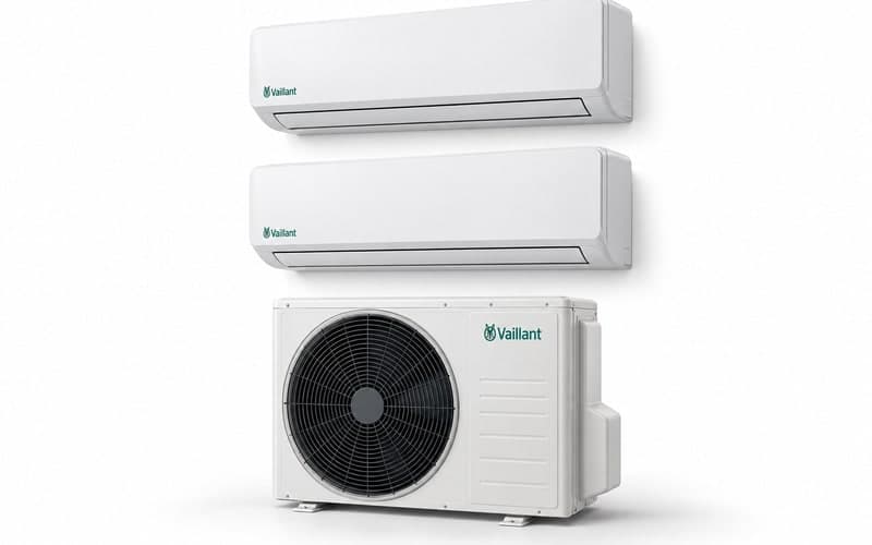Oblíbená Mulitisplit Sestava: Vaillant VAIB1-025WNI + Vaillant VAIB1-025WNI + Vaillant VAIB1-050WNO