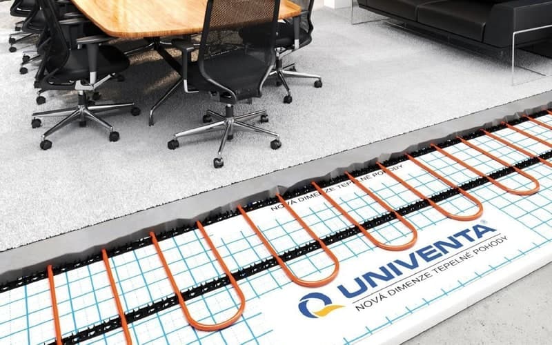 UNIVENTA PENTA Floor - podlahové vytápění (mokrý systém)